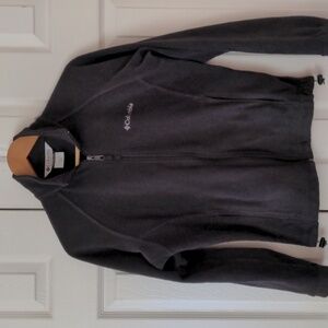 Columbia fleece jacket zippered pockets soft and warm size m